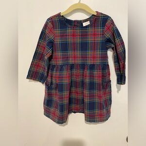 Hanna Andersson HA Plaid Dress- 3T